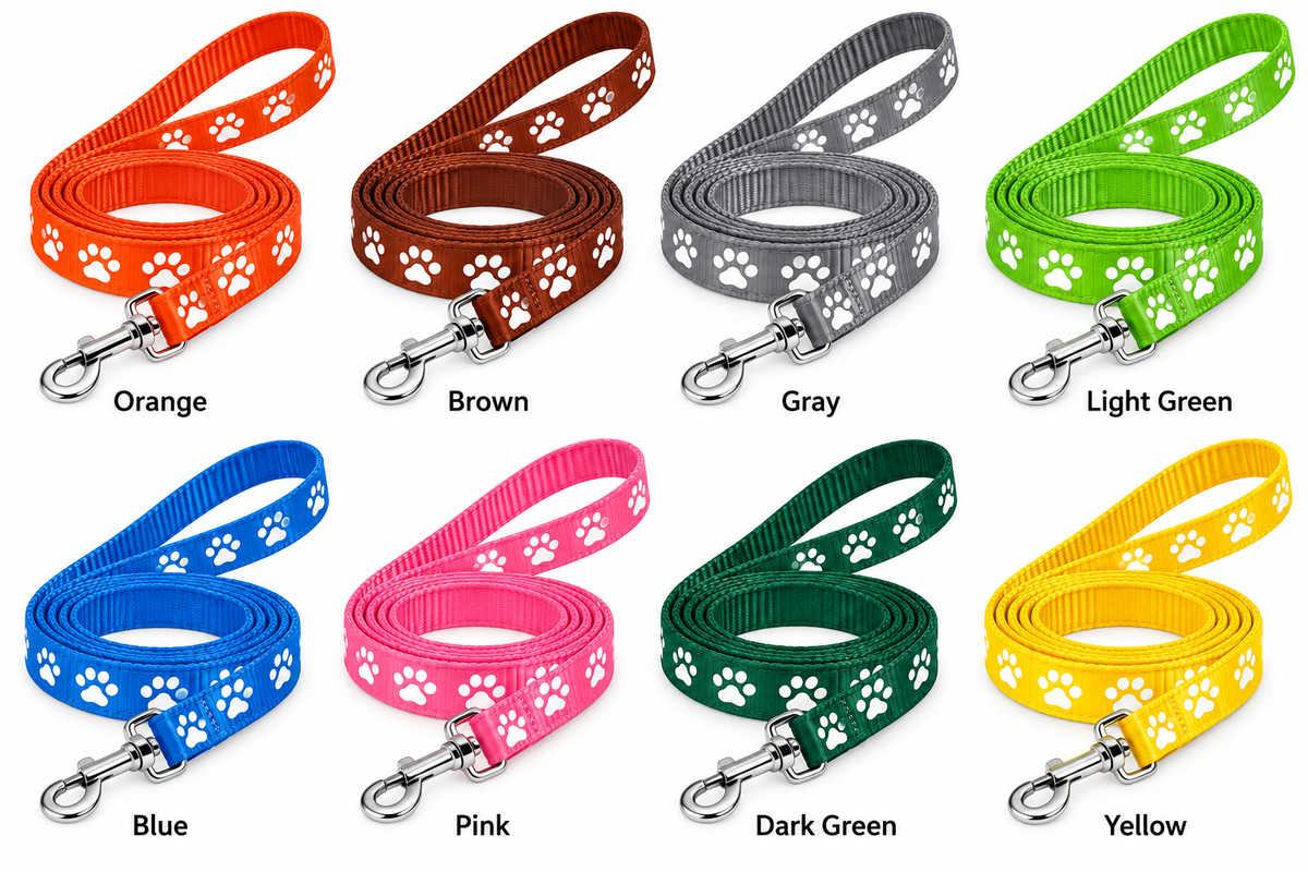 48-Inch Pet Leash – Lightweight Everyday Dog Walking Leash